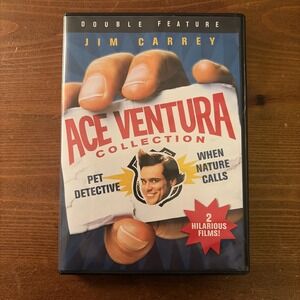 Ace Ventura Collection DVD : Pet Detective‎ and When Nature Calls, Jim Carrey